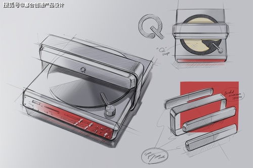 嘉合優品 以老式錄音機為靈感的薄煎餅制作設備，讓美食與復古設計完美融合